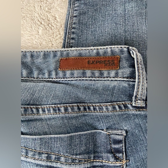 Express Jeans Stella Low Rise Skinny Jeans 10R - Picture 6 of 7
